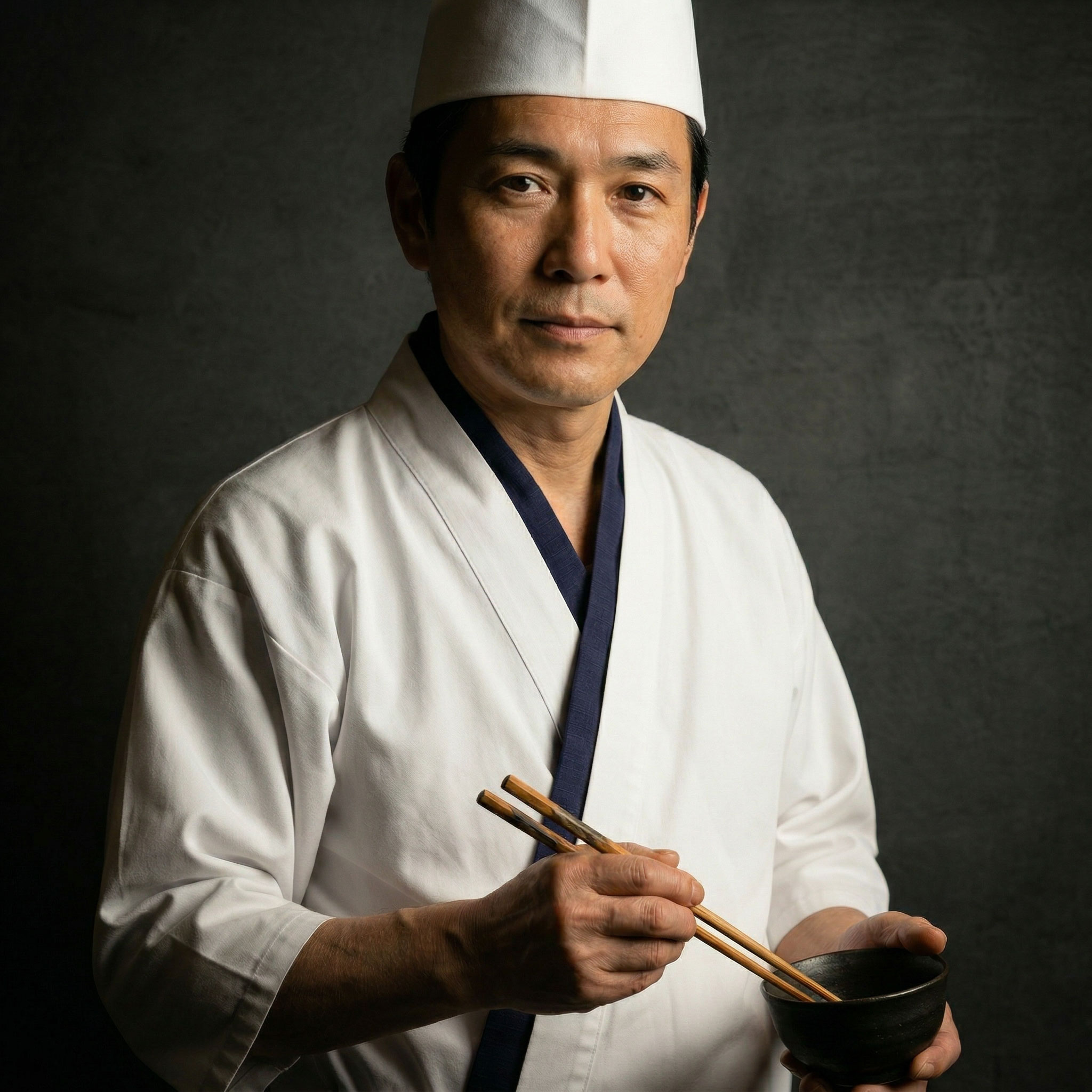 Master chef portrait